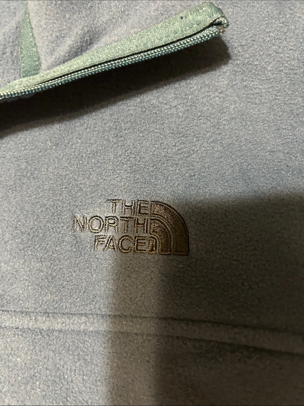 The North Face Men's Slate Blue Half-Zip Fleece Pullover
